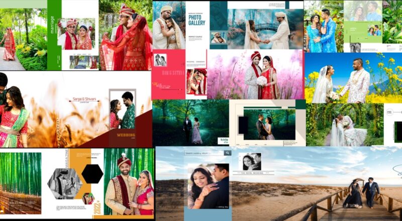 32x12 Creative wedding psd files free download
